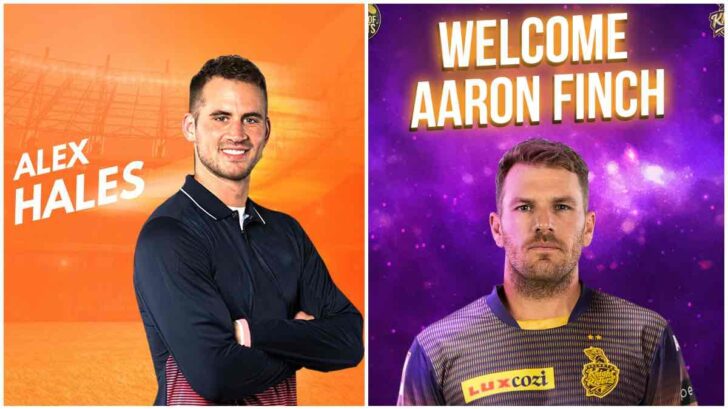 Ipl Kolkata Knight Riders Sign Aaron Finch As A Replacement For