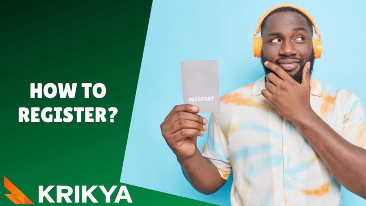 How to register at Krikya?