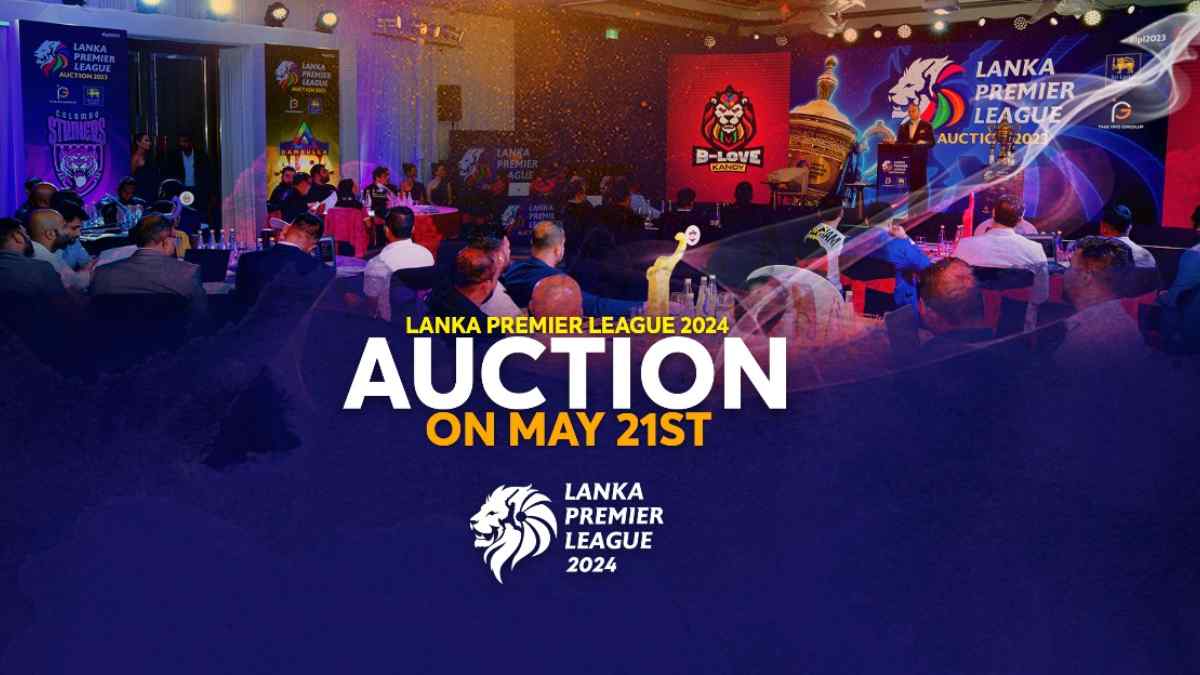 LPL 2024: Lanka Premier League 2024 Auction on May 21