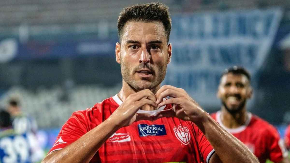 Spanish midfielder Nestor Albiach signs contract extension with NorthEast United FC